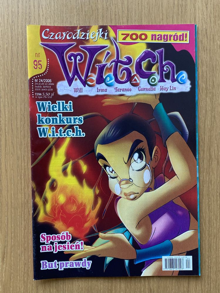 W.I.T.C.H. komiks, czasopismo, gazeta - nr 95
