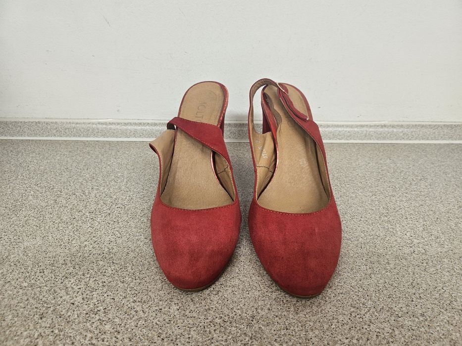 Buty damskie, skórzane, 39, Molton