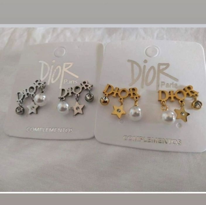 brincos novos prata ou dourado