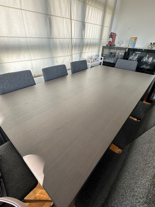 Conjunto de Mesa Extensora com 8 Cadeiras – IKEA