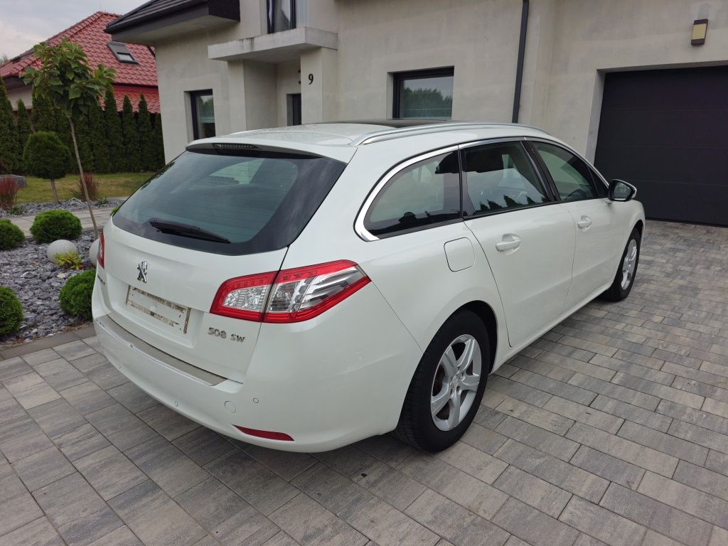 Peugeot 508 Biała Perła Bezwypadkowy