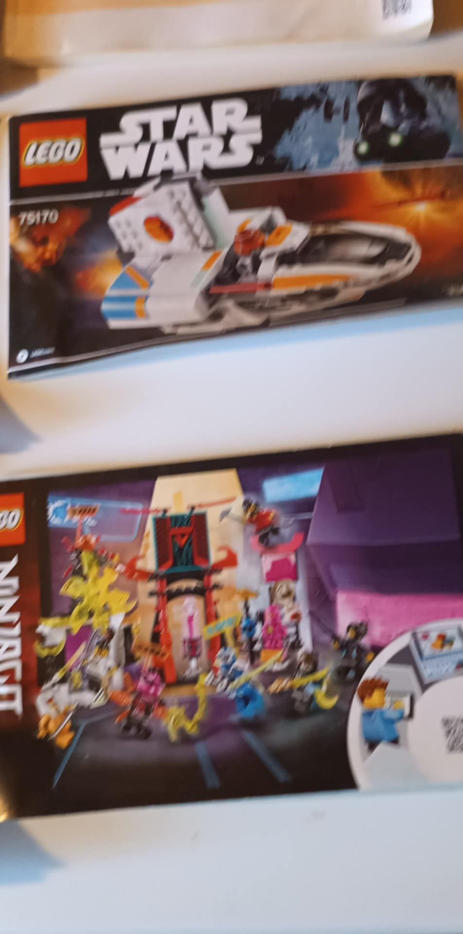 Mix klocków LEGO ninjago
