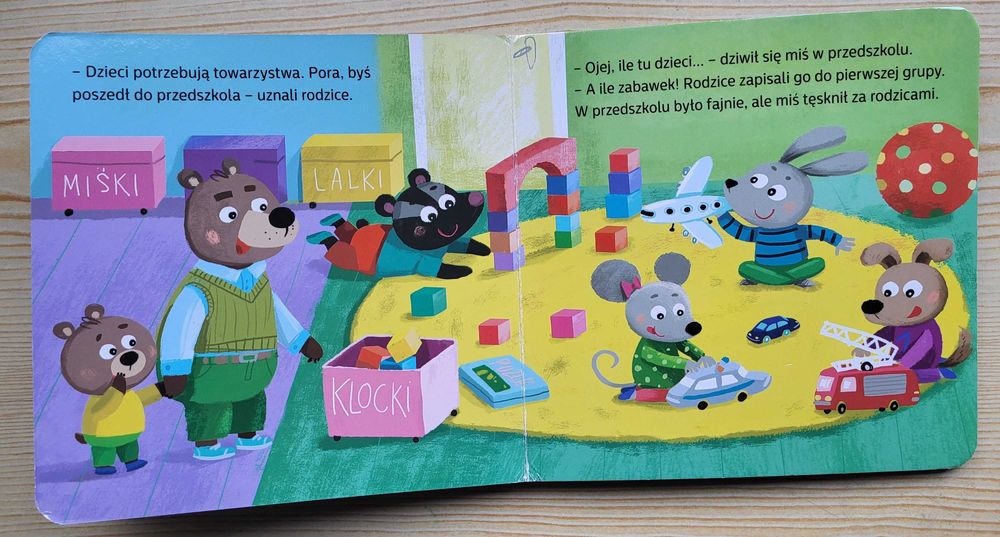 "Mały miś idzie do przedszkola" - NAJTANIEJ na RYNKU!