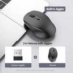 Mysz bezprzewodowa 2.4G z drganiem Win 7/8/10, Mac i Linux Drive-Free