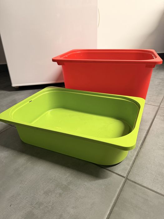 2 pojemniki Trofast Ikea