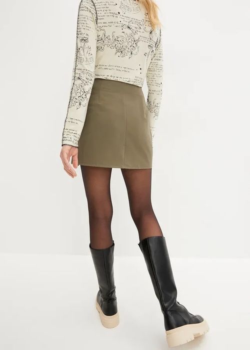 B.P.C mini spódnica zielona ^42