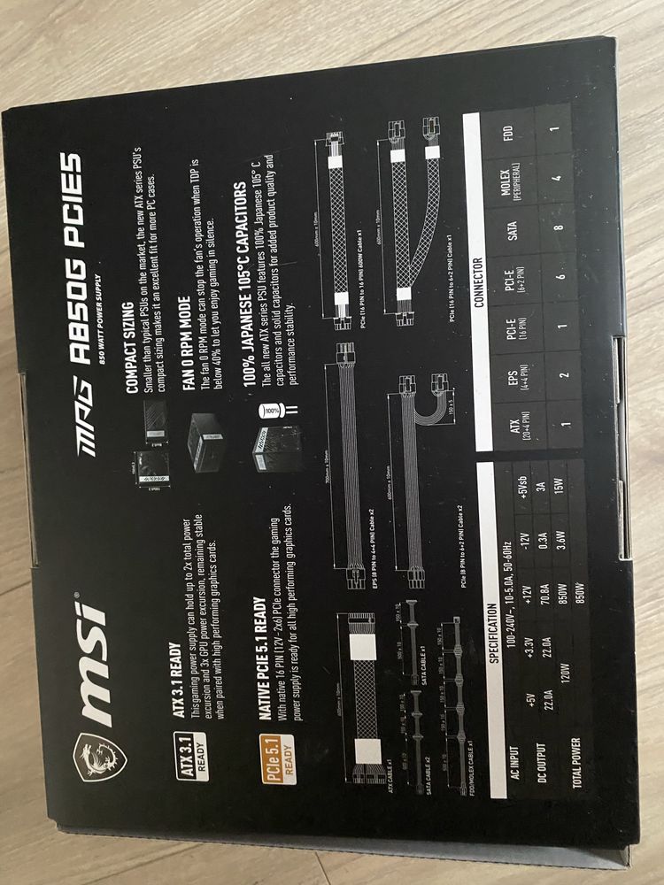 zaslilacz msi w bardzo dobrym stanie