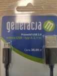 Kabel micro USB typ A nowy