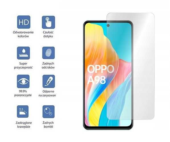 3x Szkło Hartowane do Oppo A98 5G