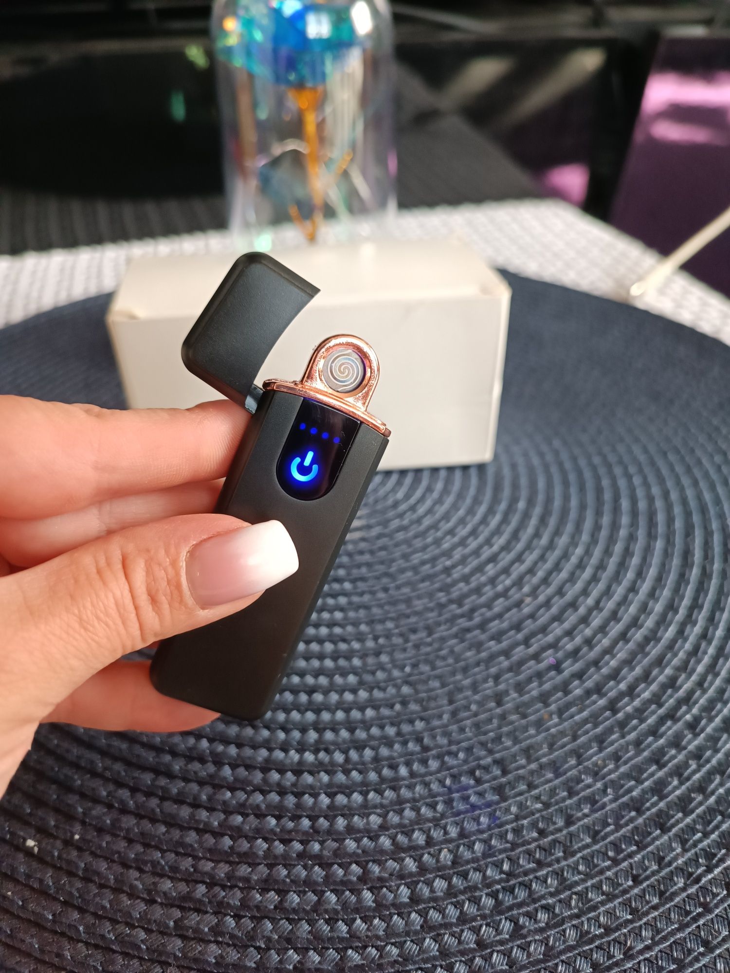 Plazmowa zapalniczka dotykowa USB