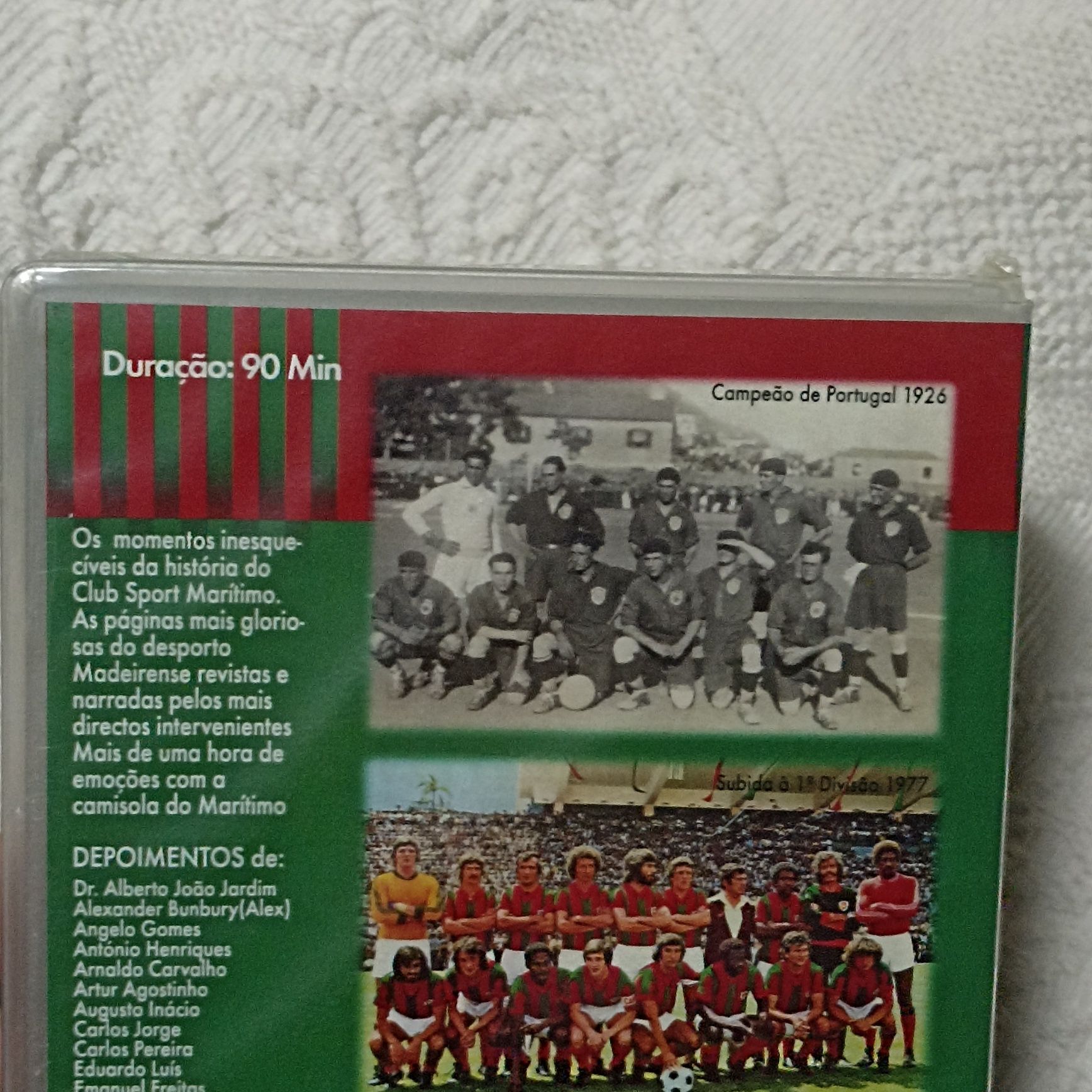 VHS do Club Sport Marítimo novo e selado