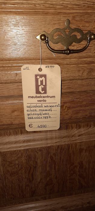 Witryna/Komoda meblowa - dębowa.