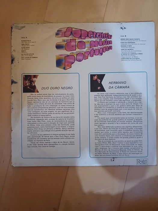 Vinil antigo e raro - Duo Ouro Negro / Frei Hermano
