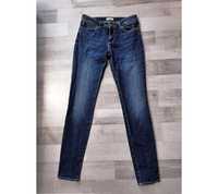 Spodnie wrangler jeansy rurki dżinsowe S rurki skinny z wysokim stanem
