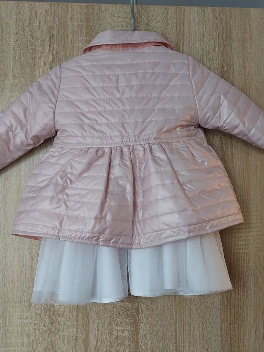 Sukienka i płaszczyk do chrztu