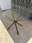 Mesa de vidro jardim