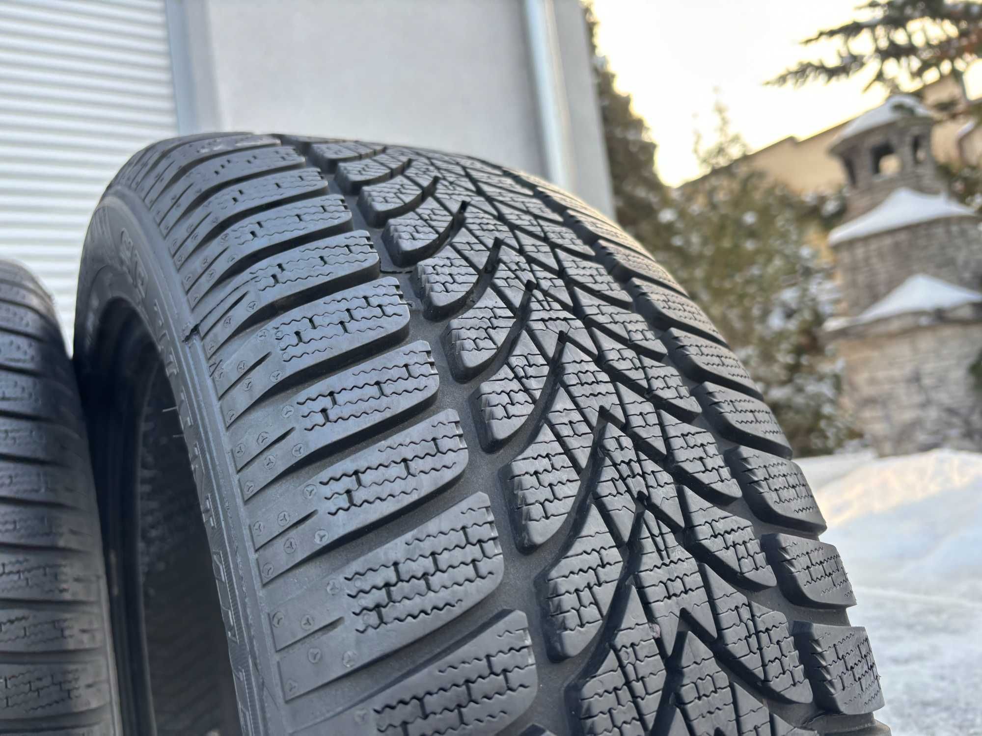 4szt zimowe 225/50R17 Dunlop 8mm świetny stan! Z4014 gwarancja