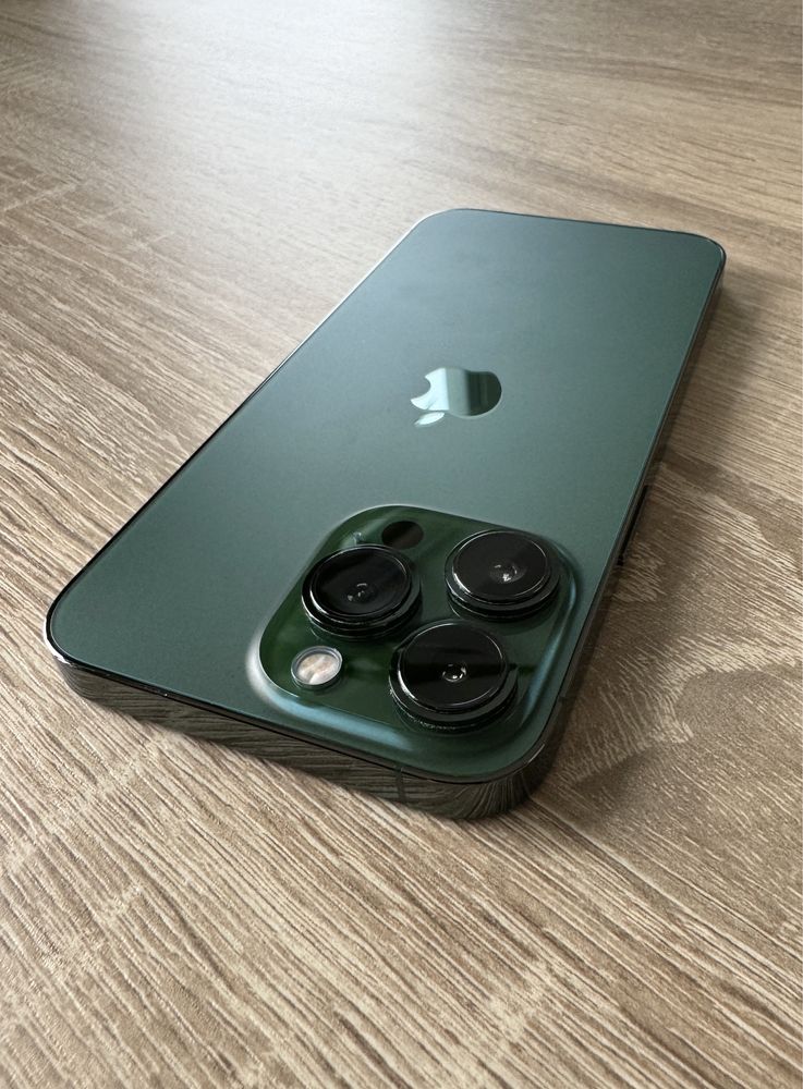 iPhone 13 PRO Alpine Green zielony Super stan 89% + 2 etui