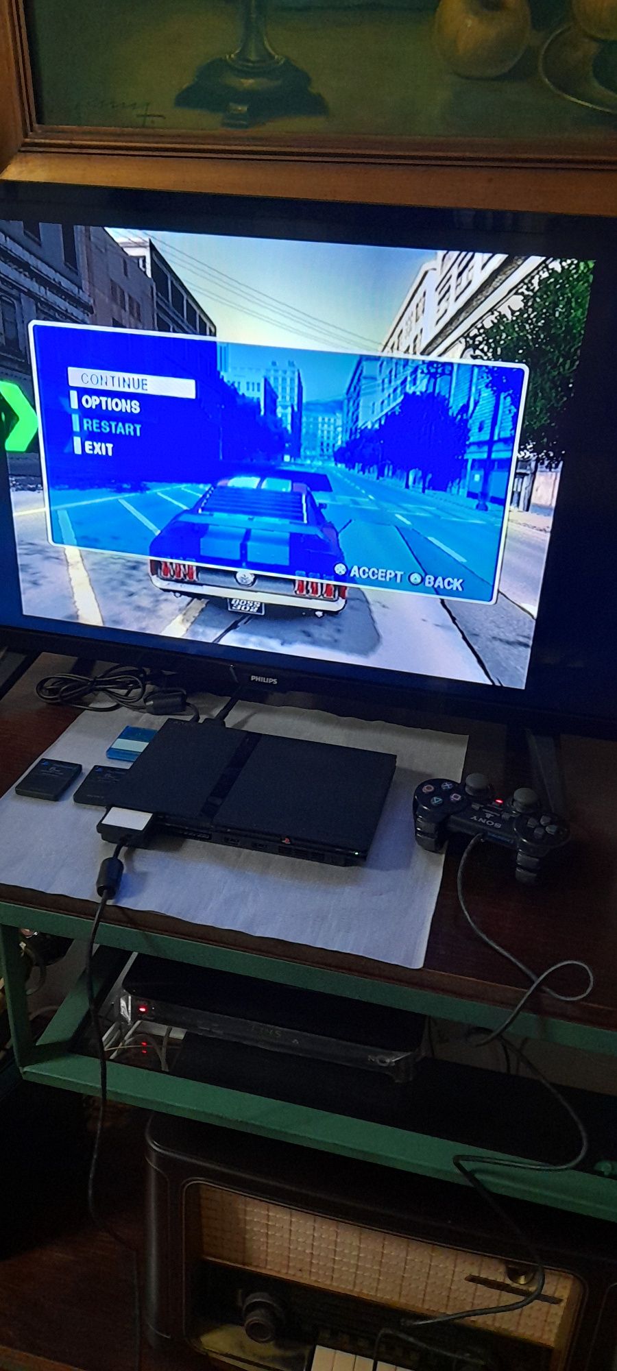 2 Consolas PlayStation 2 Slim com 78 jogos