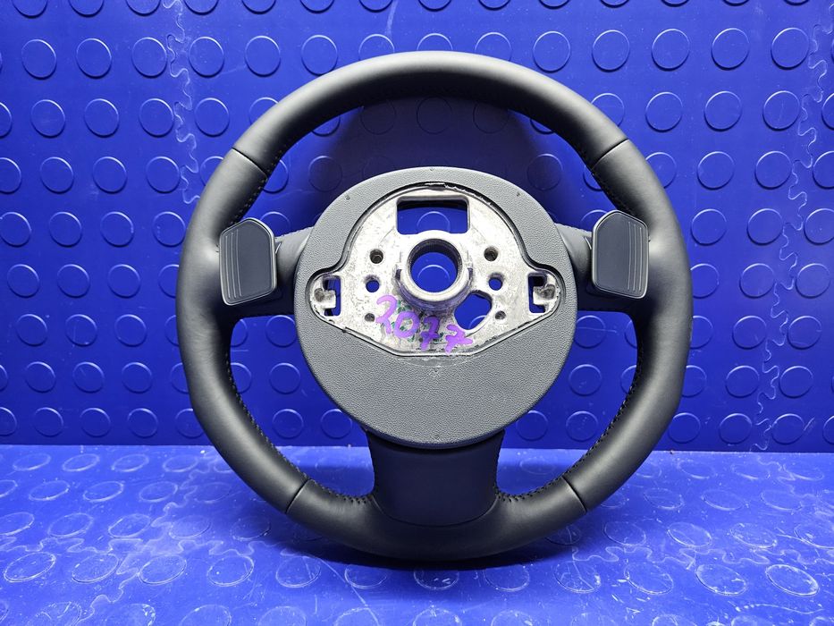 KIEROWNICA skórzana multifunkcyjna AUDI A5 8T A4 B8 lift łopatki OEM