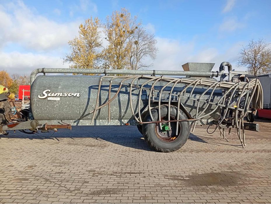 Beczkowóz Samson 15000 L ocynk weże rozlewowe 12-15m