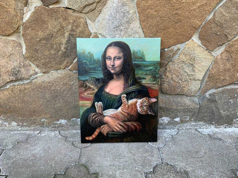 Картина "Cat Vinci"