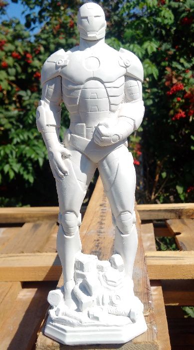 Marvel -Iron Man! Гипсовая 3D фигурка для разукрашивания!