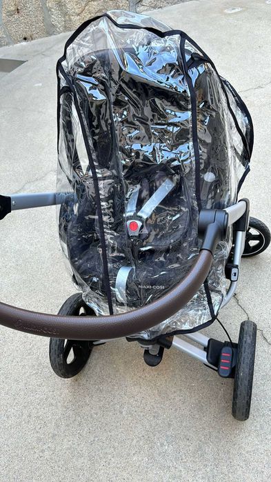 Carrinho de bebé, 3 em 1, Como novo.