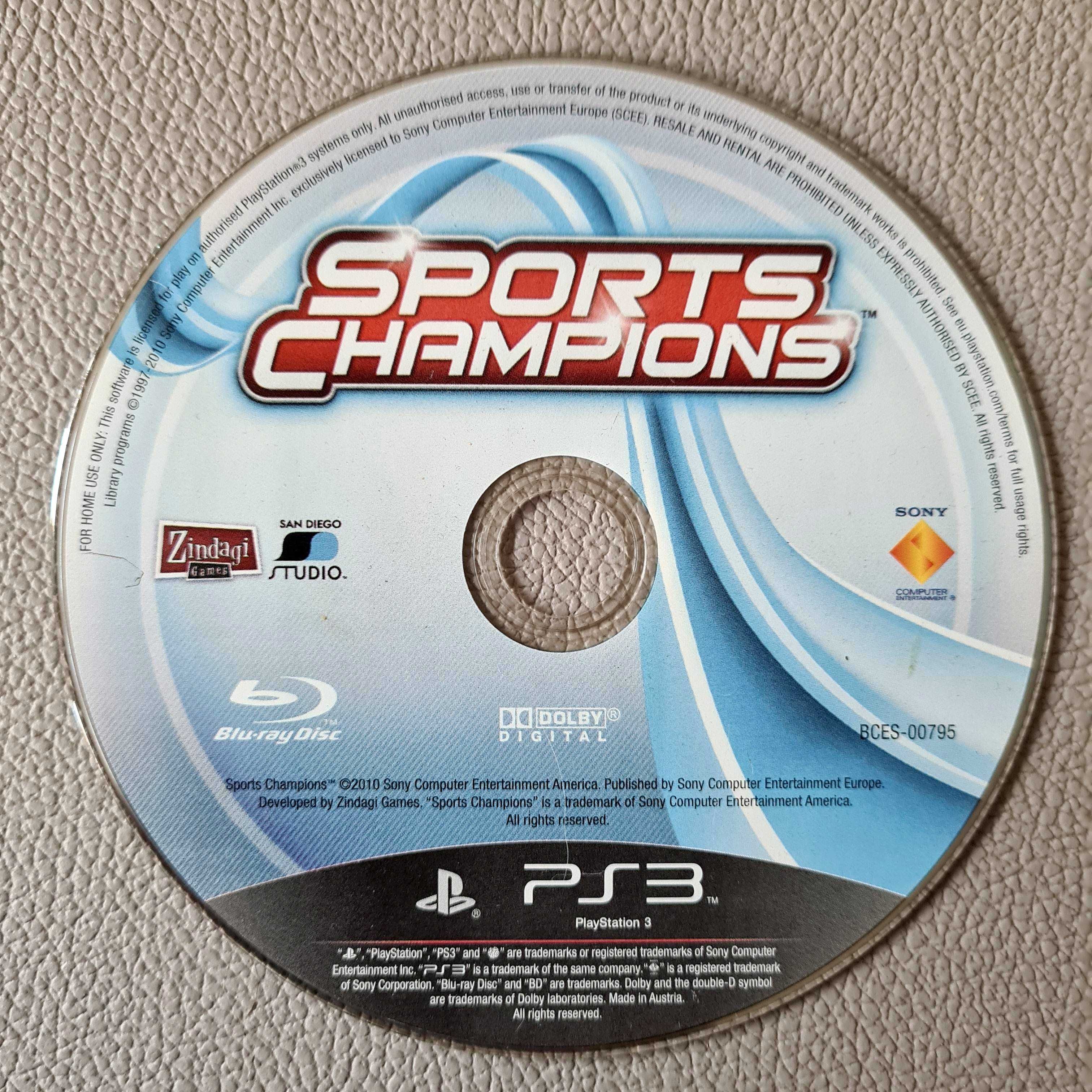 Sports Champions PL Ps3 Move Sporty Sama płyta