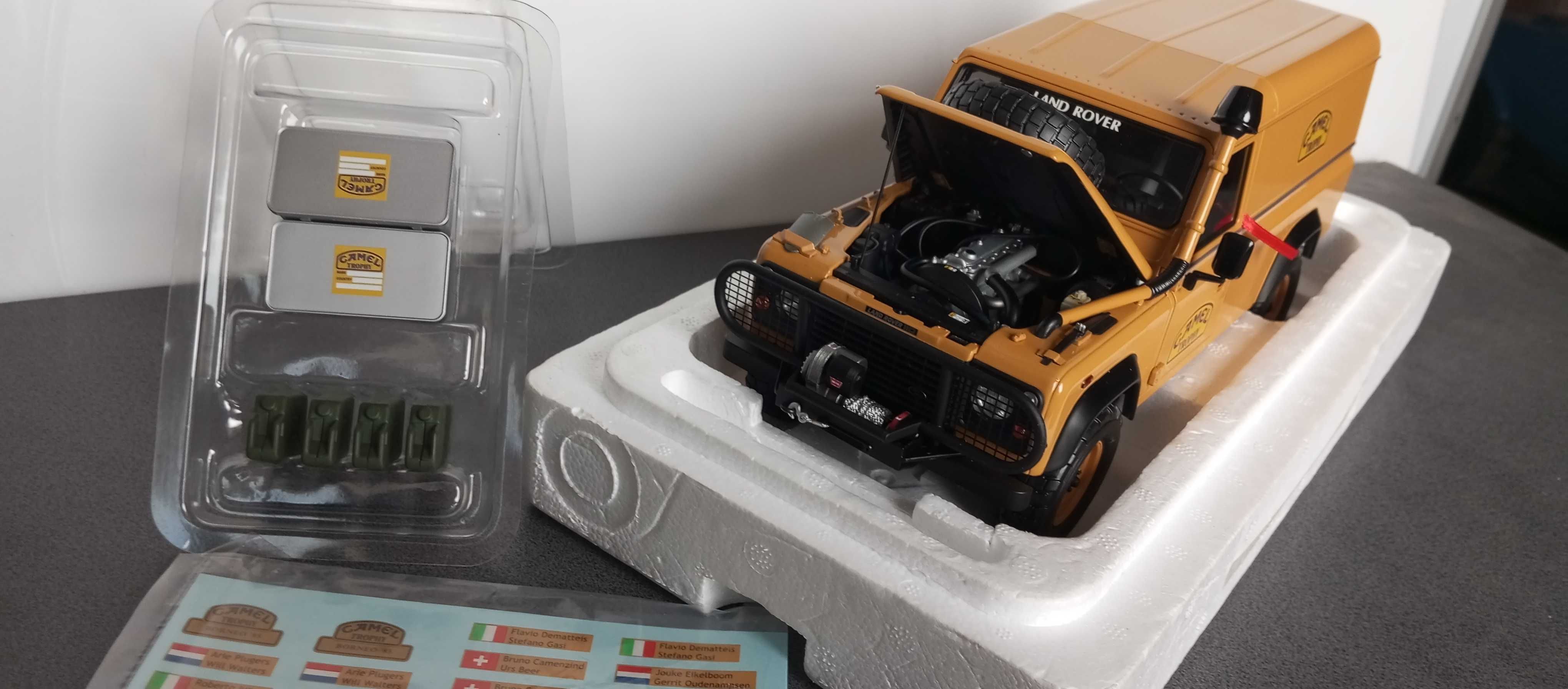 1/18 модель Land Rover 110 ,  Volvo XC 90