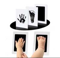 Zestaw do odcisku dłoni i stópki noworodka / niemowlęcia