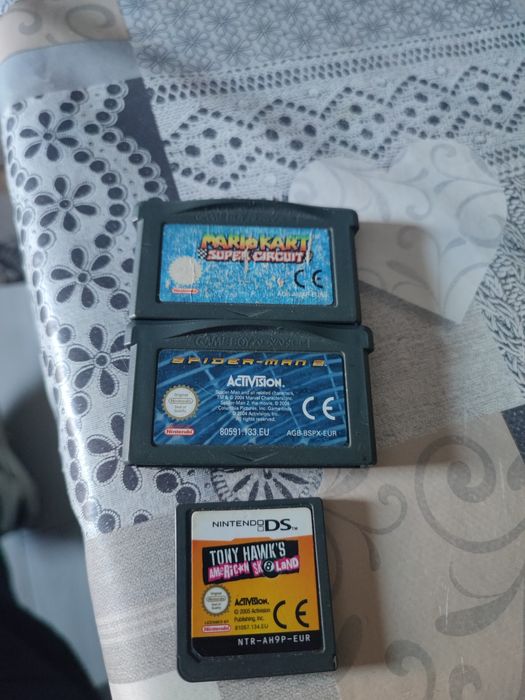 Jogos game Boy advance e Nintendo