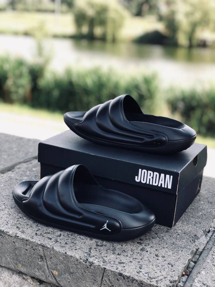Тапочки Jordan / чоловічі тапочки Джордан / зручні капці Жордан Найк