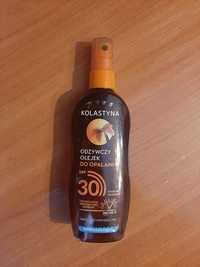 Odżywczy olejek do opalania SPF 30 Kolastyna 140/150 ml