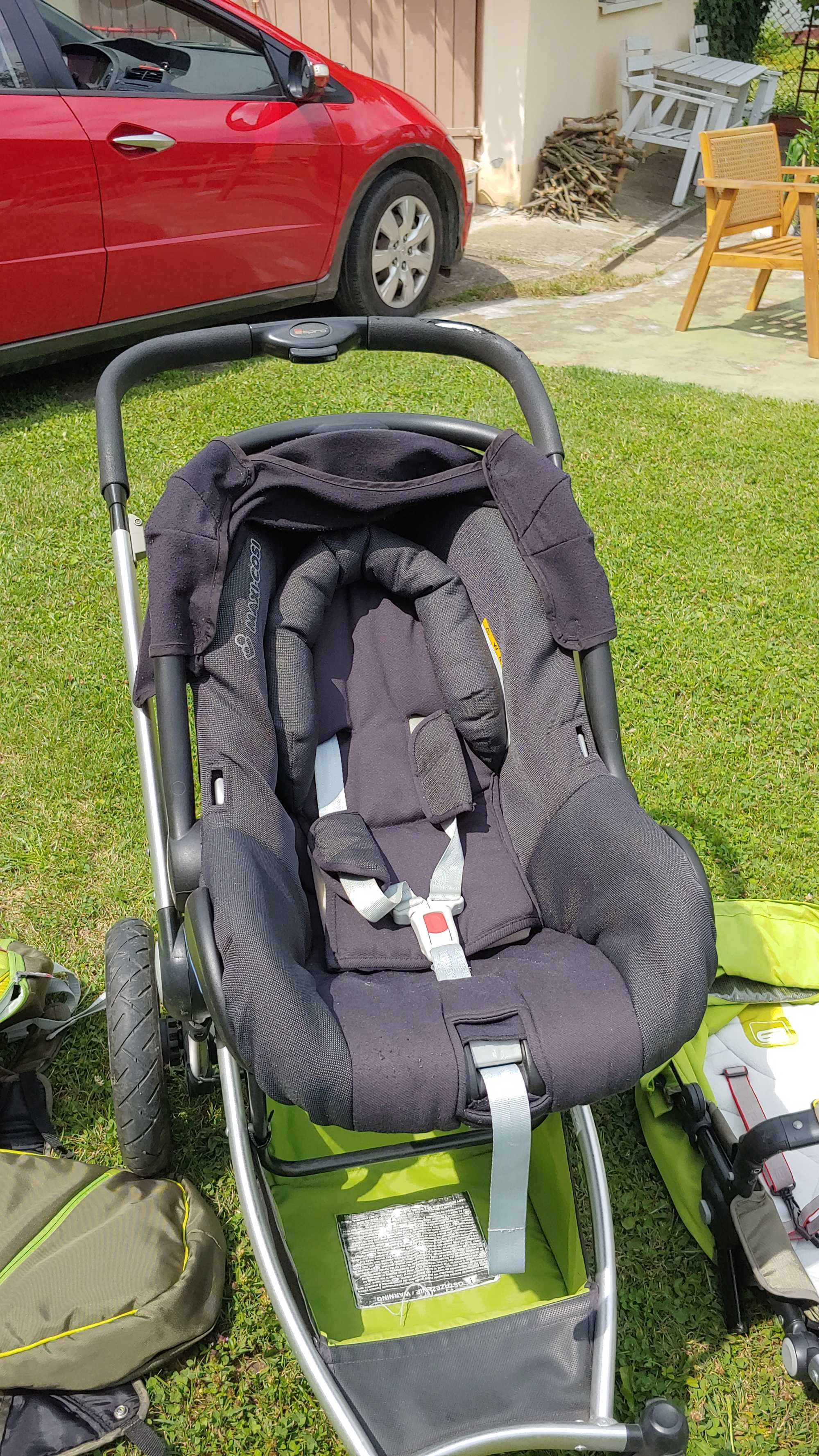Wózek dziecięcy 3w1 ESPIRO VECTOR + nosidełko MAXI-COSI