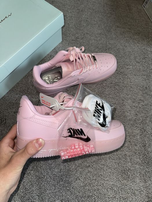 37.5 Кросівки nike air force 1 x nocta pink,найк аір форс 1 нокта