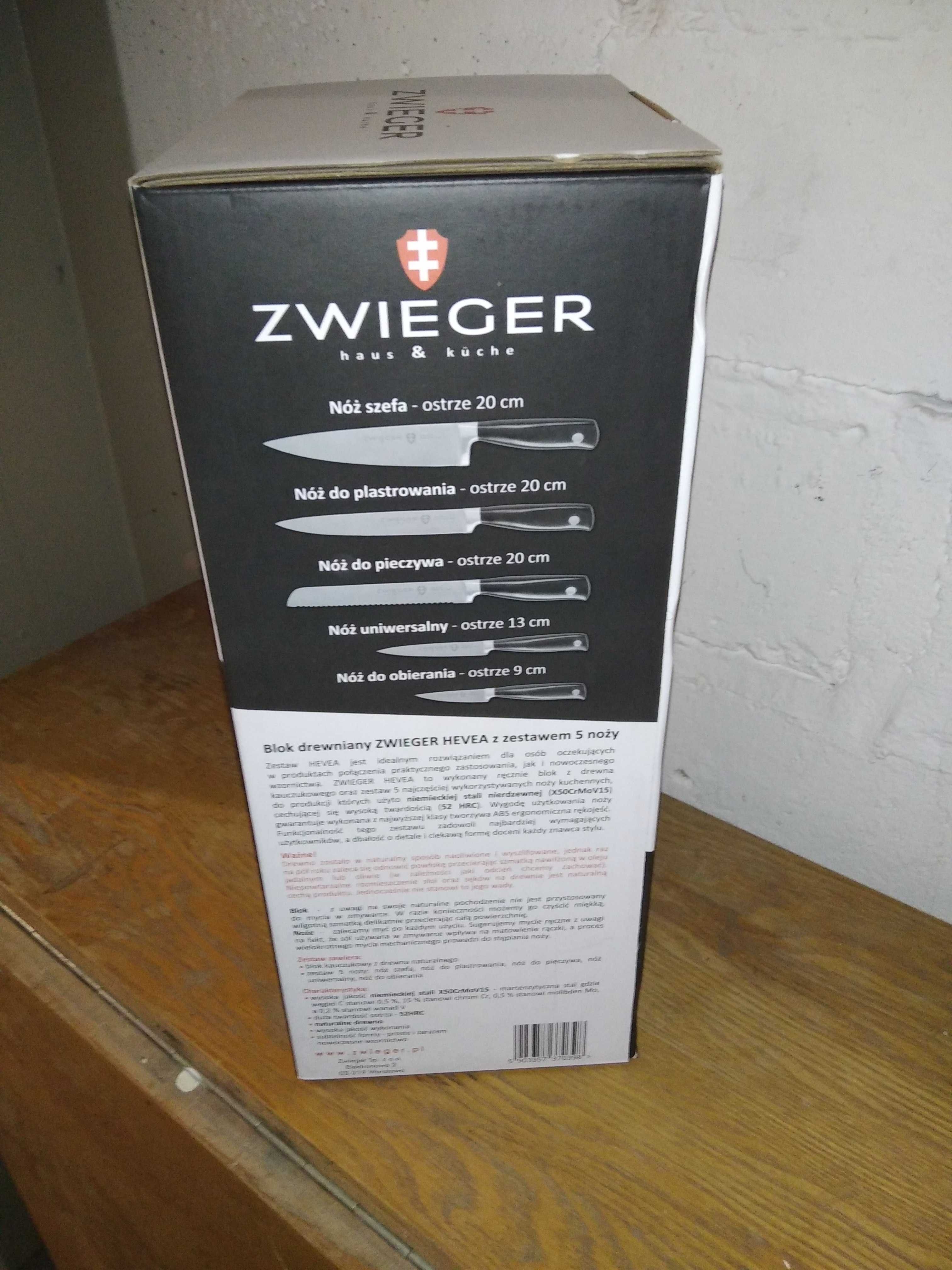 Kpl. 5 Noże Havea Zwieger Nowe