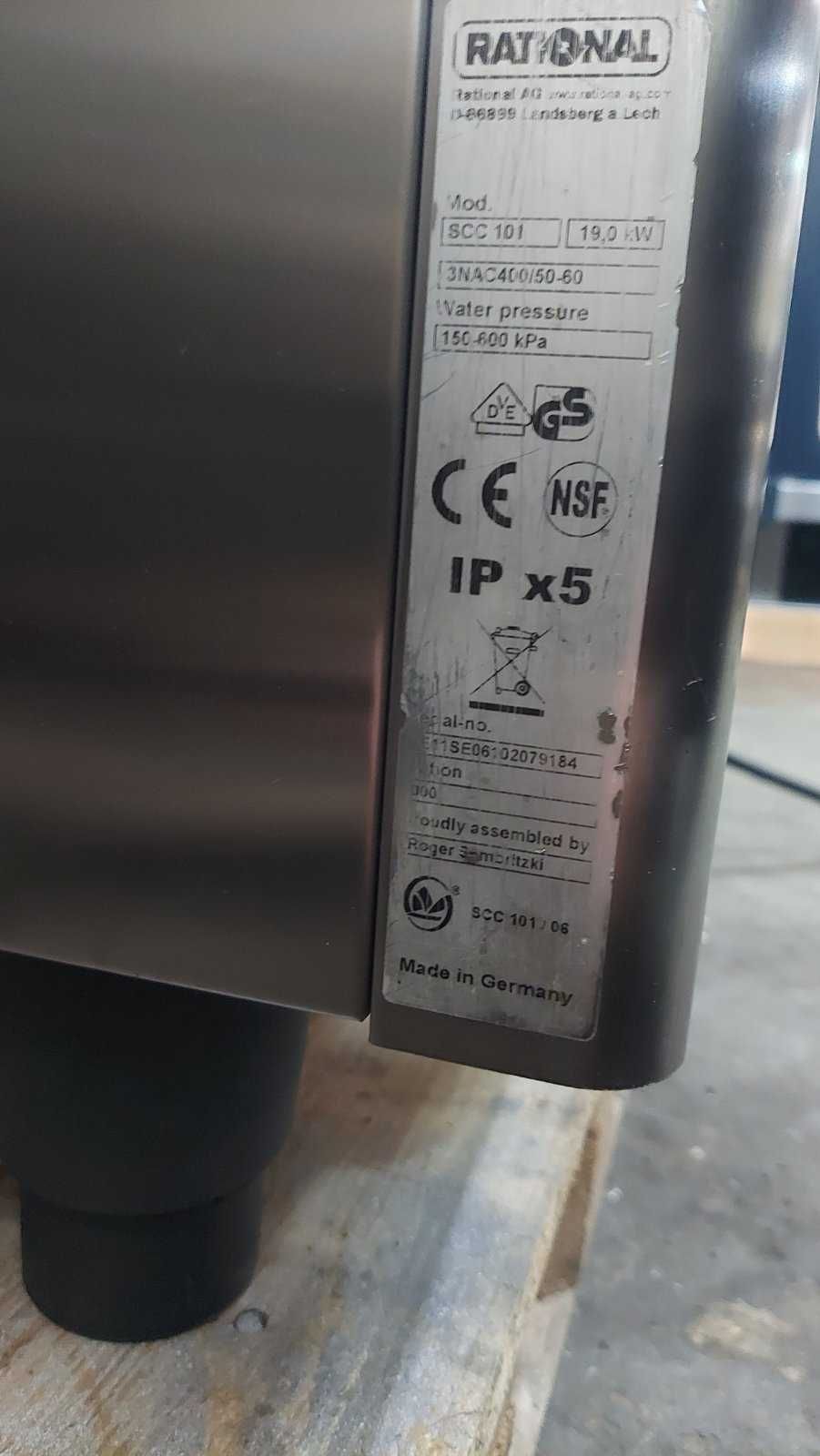 Пароконвектомат Rational SCC 101, Гастрономический, Б/У