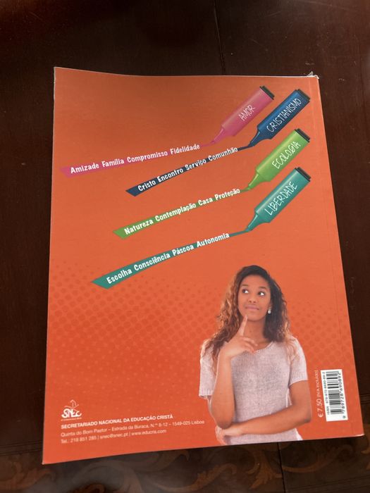 Livro de Moral 8 Ano - Quero descobrir