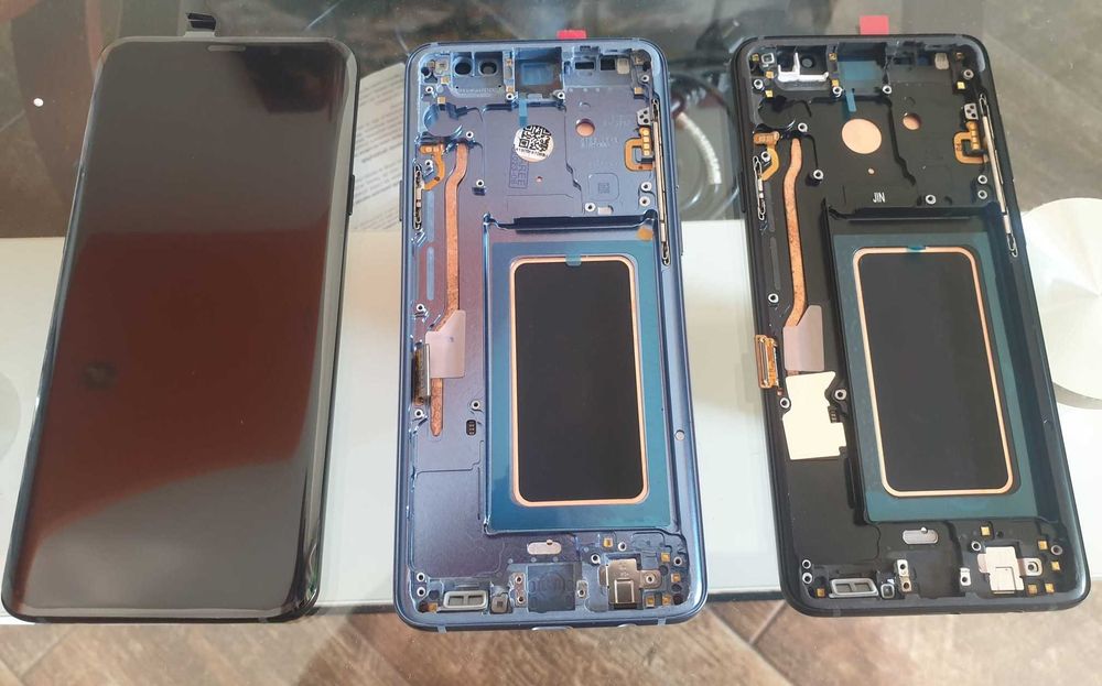 Wyświetlacz LCD DIGITIZER Ramka do Samsung S9 Plus G965 3 kolory