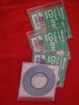 Lote de 4 CDRW Pocket MEMOREX