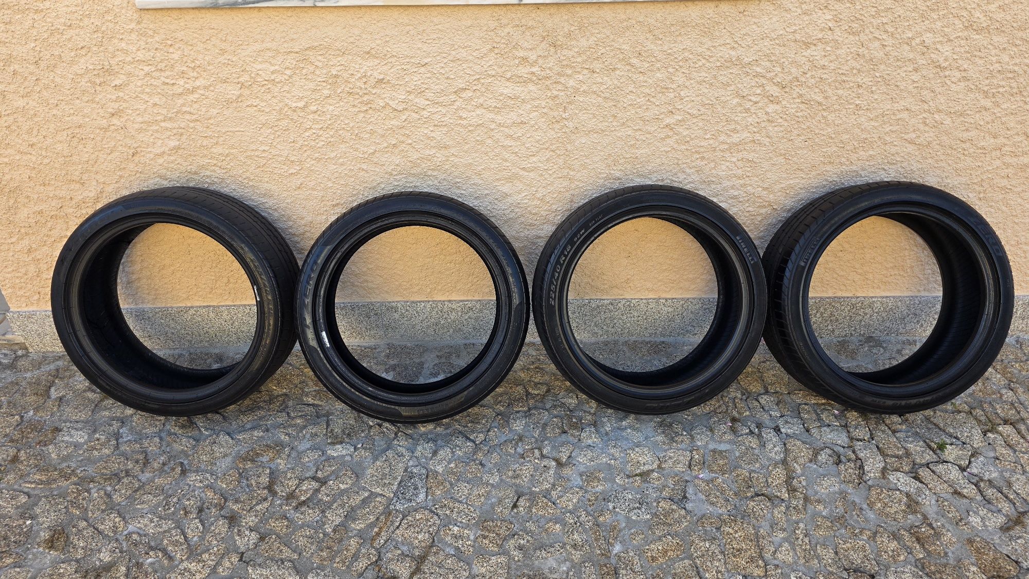 4 Pneus Pirelli PZero