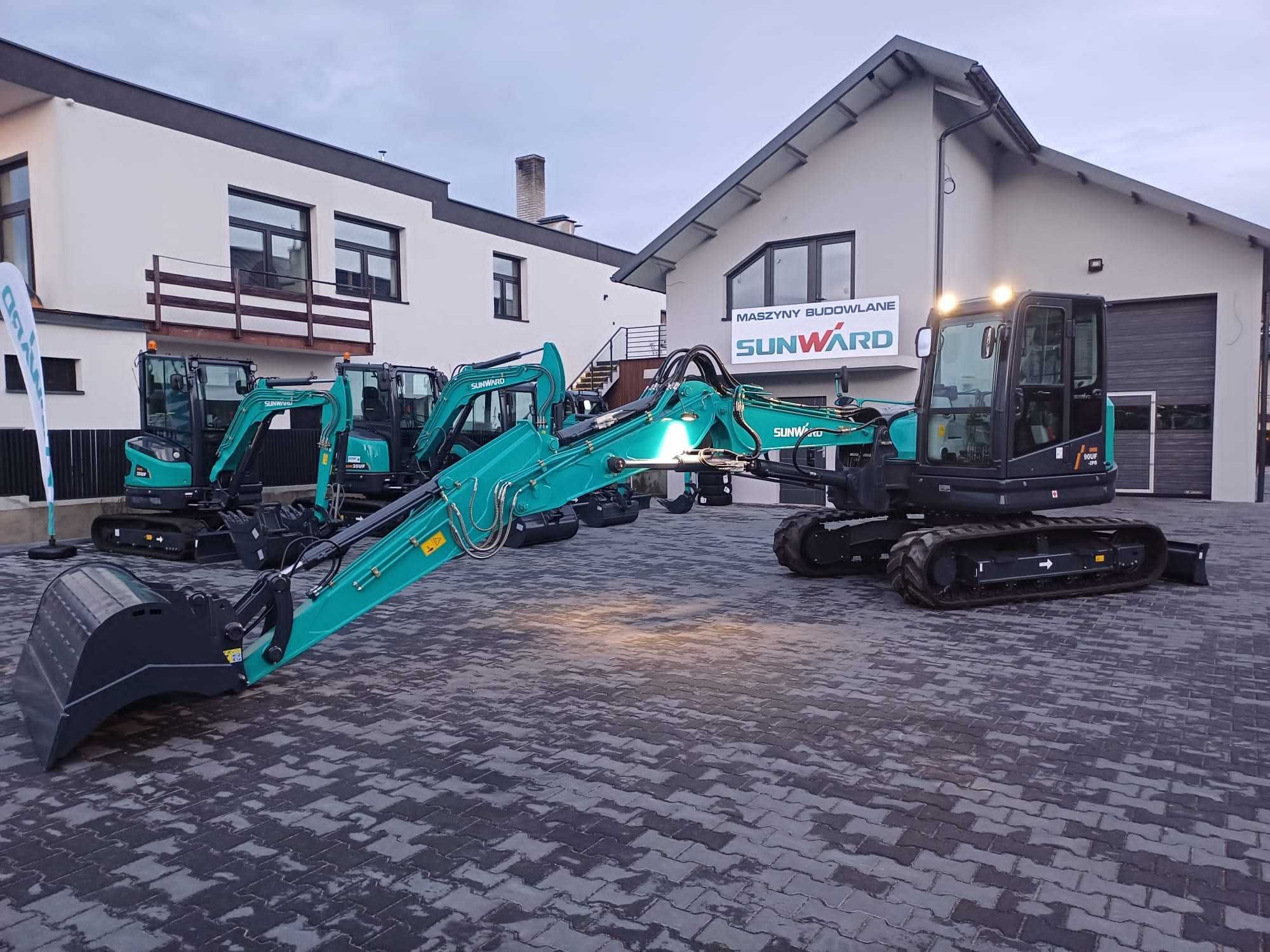 SUNWARD SWE90UF-2PB (9 TON) Koparka gąsienicowa Gwarancja 5 lat !!!