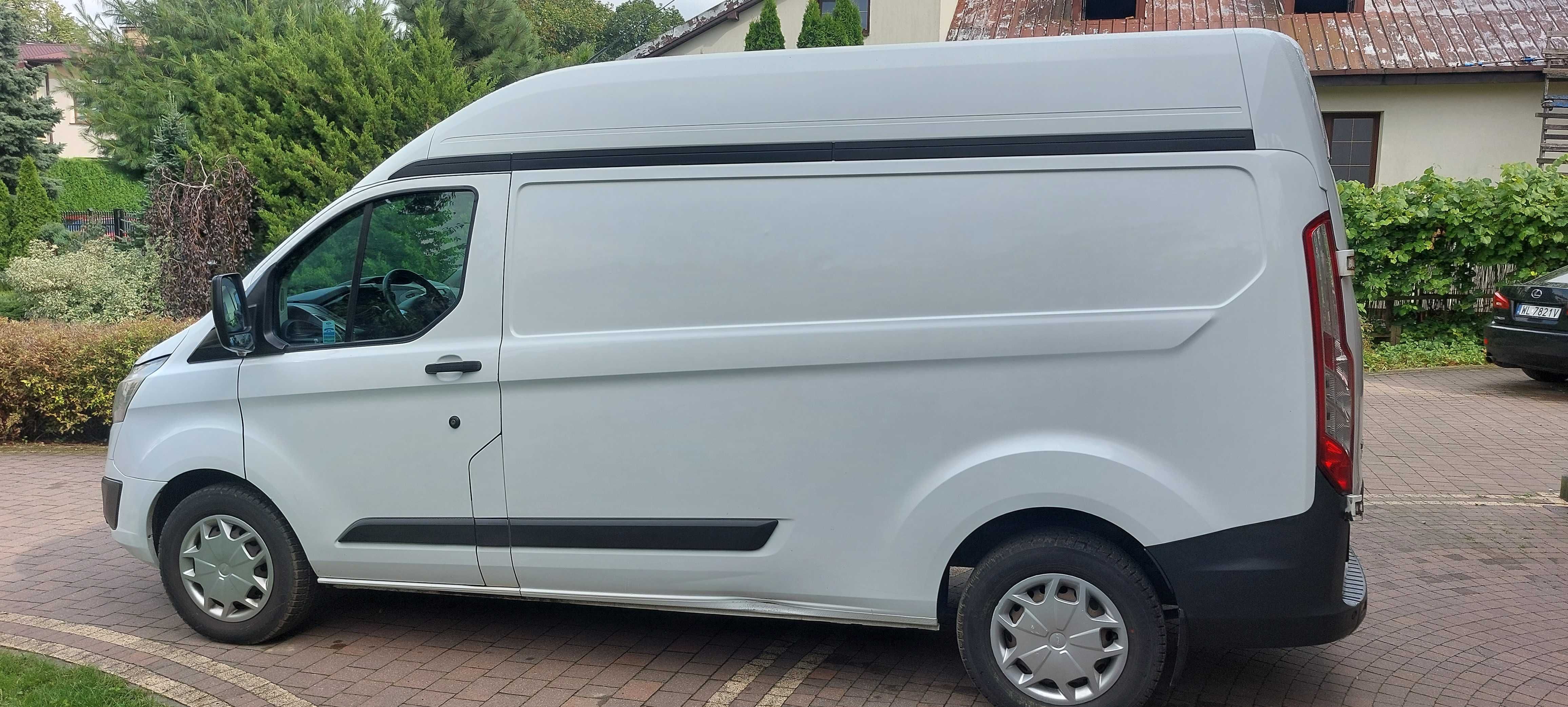 FORD Transit Custom 170KM  L2H2 2017  FV 23% Salon Polska