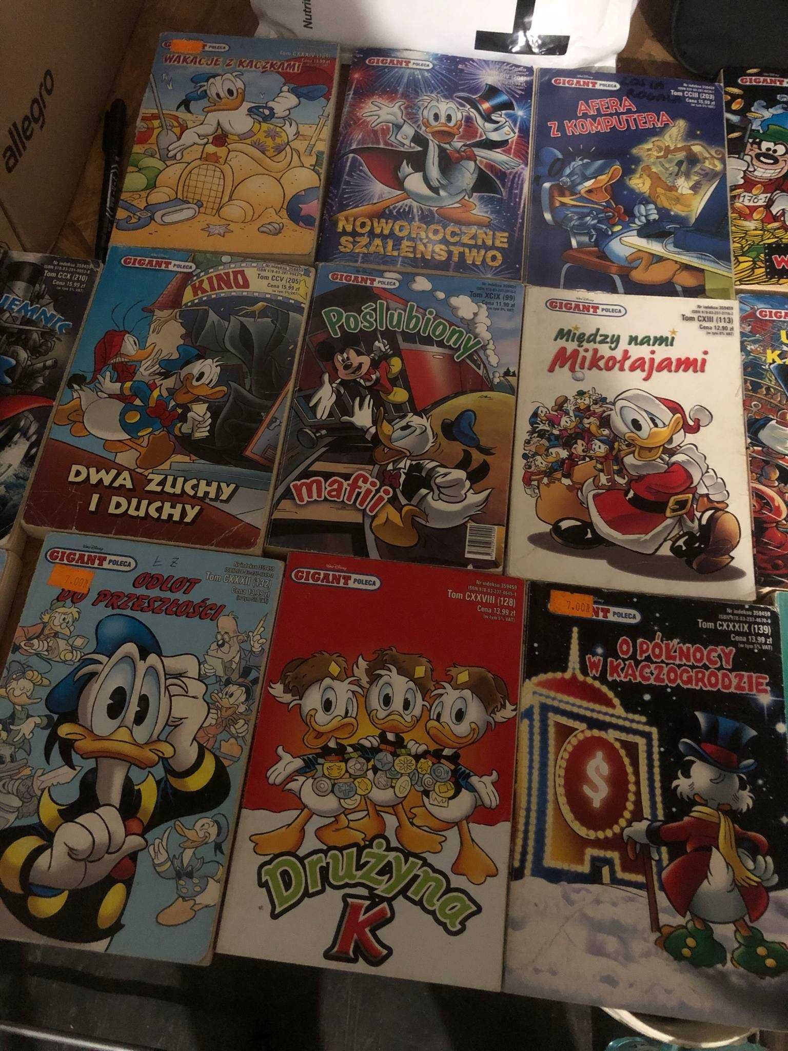 gigant kaczor donald komiks