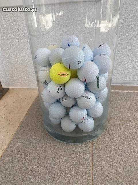 Conjunto de 75 bolas de golfe