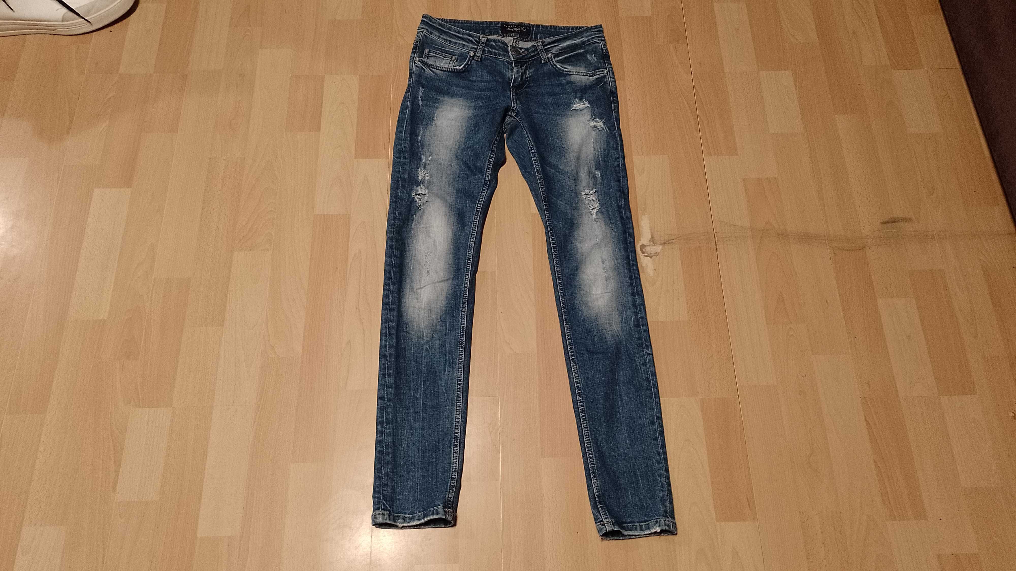 Spodnie jeansowe PHILIPP PLEIN r.S (W28L31) stan bardzo dobry