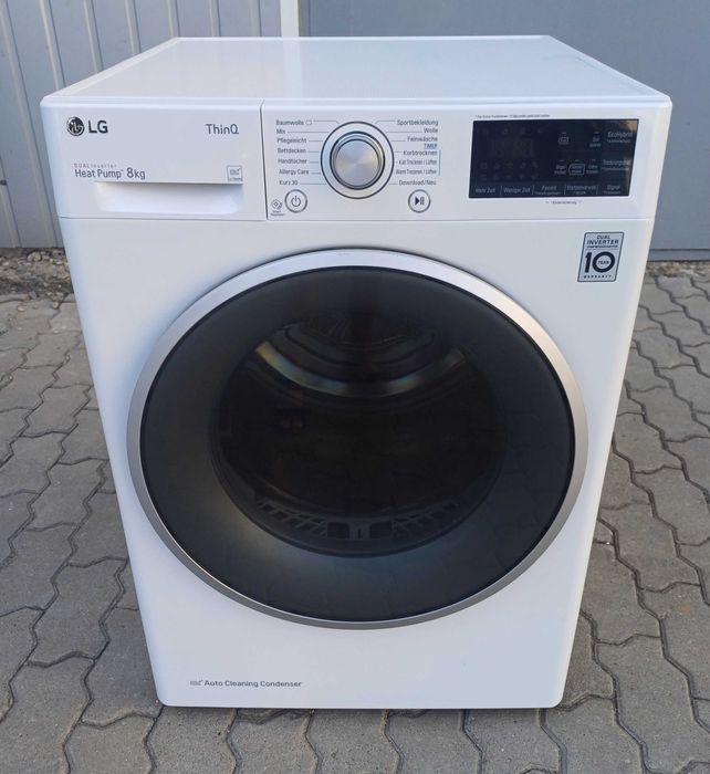 Сушильна машина LG RT8DIH1Q DUAL Inverter Heat Pump LG ThinQ по Wi-Fi