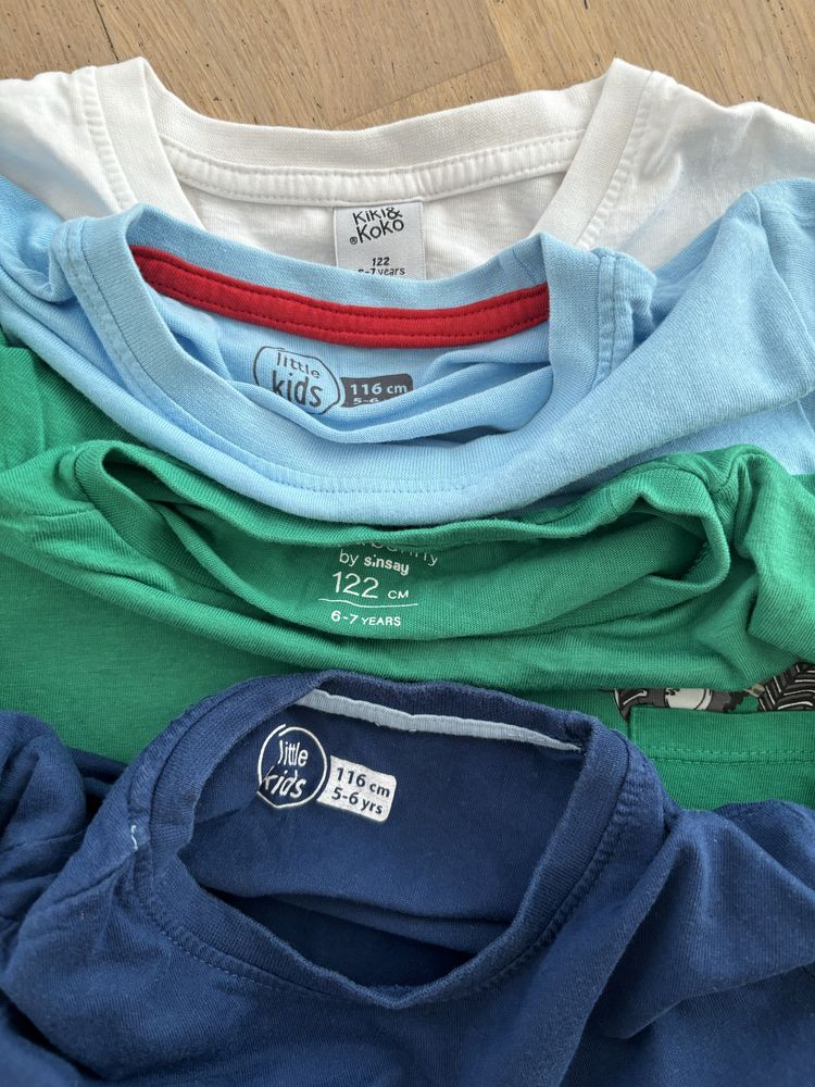 4 pak koszulek t-shirt Sinsay Pepco Kiki 116
