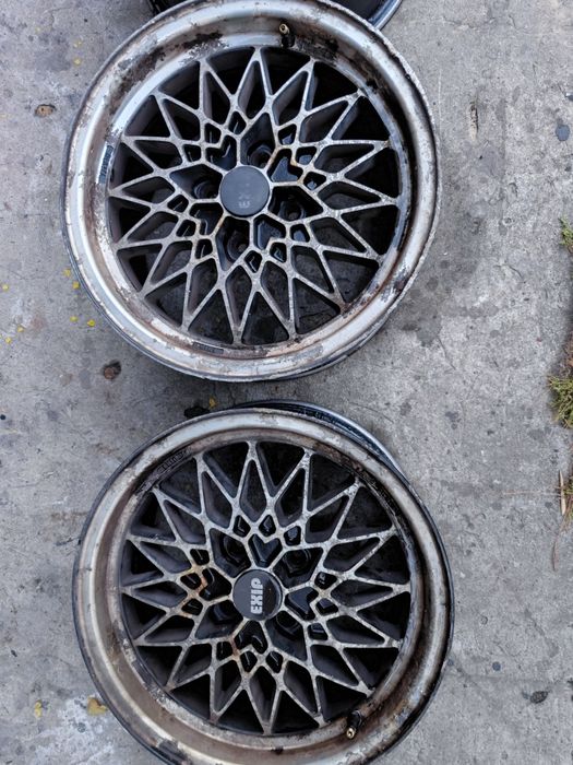 Felgi aluminiowe BBS 7Jx15 ET25 4x114,3 – oryginał Made in W. Germany